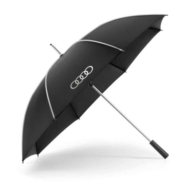 Audi Umbrella, black:silver, big .png